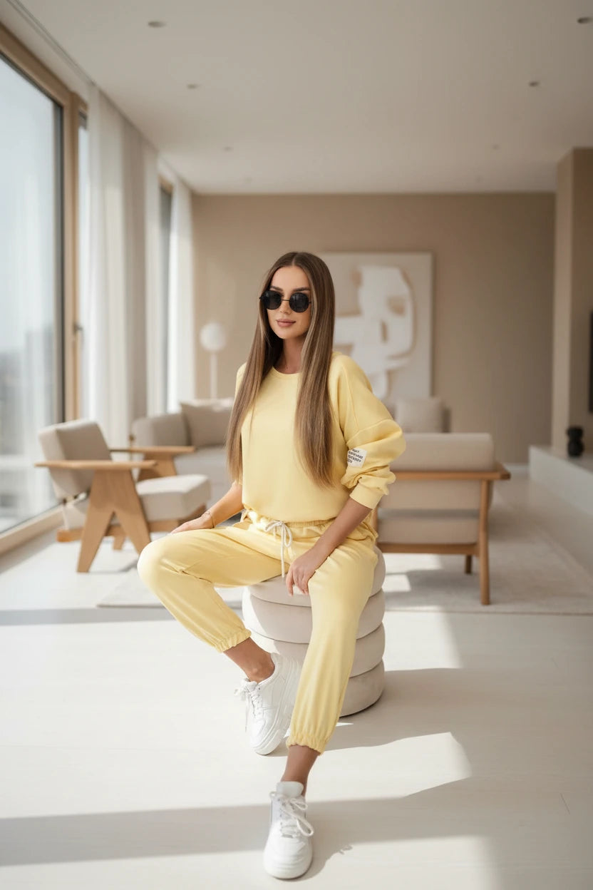 Kompet dresowy masełko