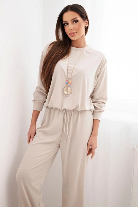 Komplet damski wiskozowy