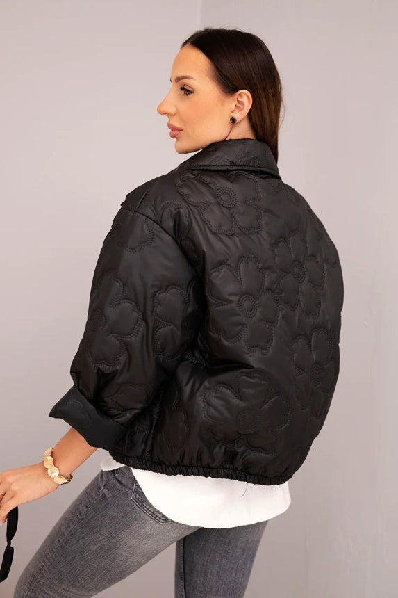 Kurtka wiosenna pikowana