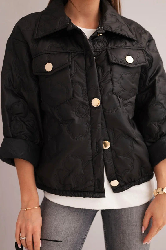 Kurtka wiosenna pikowana