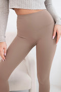 Legginsy damskie z wysokim stanem